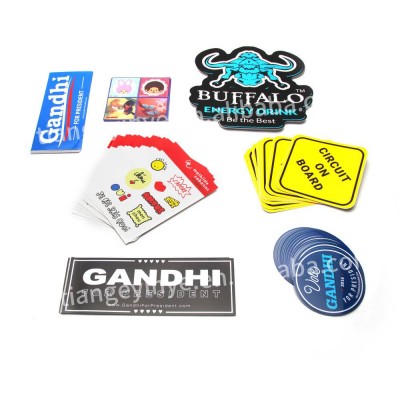 Custom Uv-resistant Waterproof Adhesive Die Cut Custom Vinyl Stickers